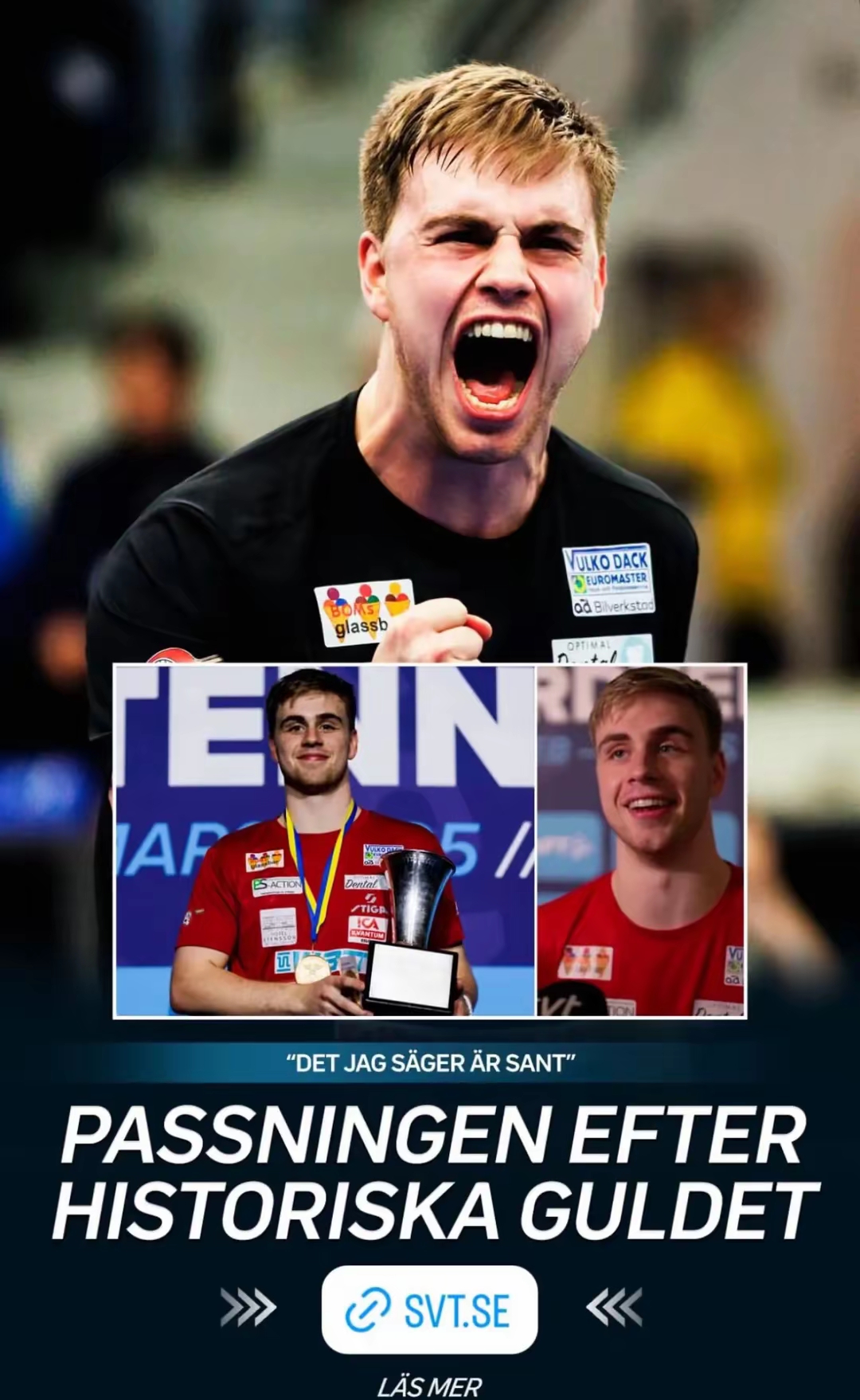 aoa体育馆-瑞典选手喜获好成绩，获得嘉奖